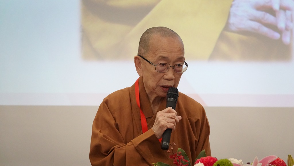 佛光大學董事會董事長暨南華大學董事會副董事慈惠法師。  圖/佛光大學董事會董事長暨南華大學董事會副董事慈惠法師。