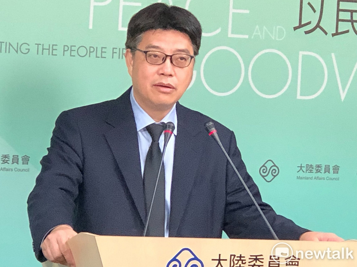 陸委會副主委兼發言人邱垂正。 圖：謝莉慧/攝（資料照片）
