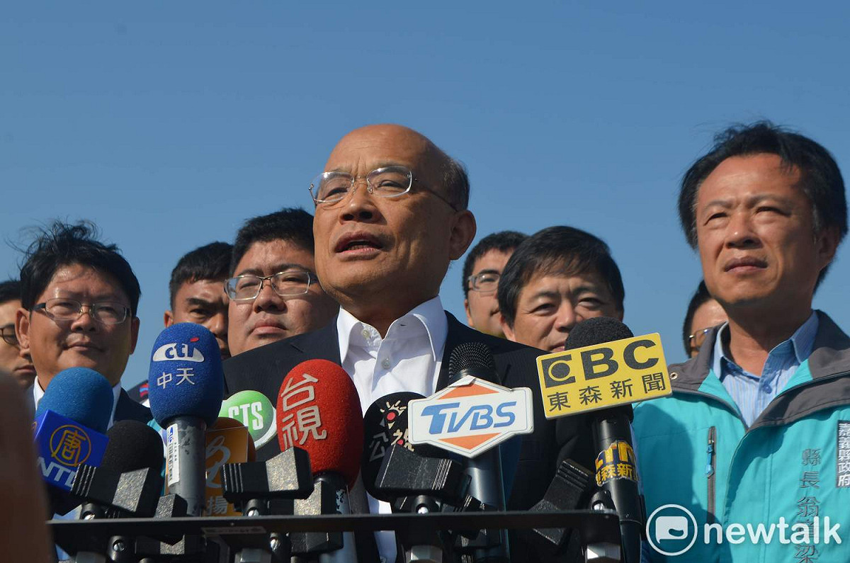 行政院長蘇貞昌強調，反毒成績不能只看一個點，要看全面。 圖：蔡坤龍/攝(資料照片)