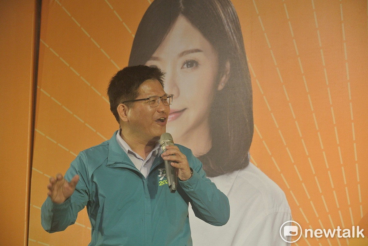 林佳龍必定要靠洪慈庸連任這一役，重建他在台中政壇的地位。 唐復年/攝