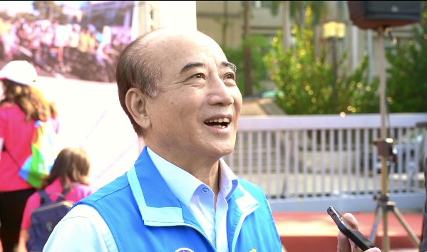 王金平出席2019國際身心障礙日路跑。