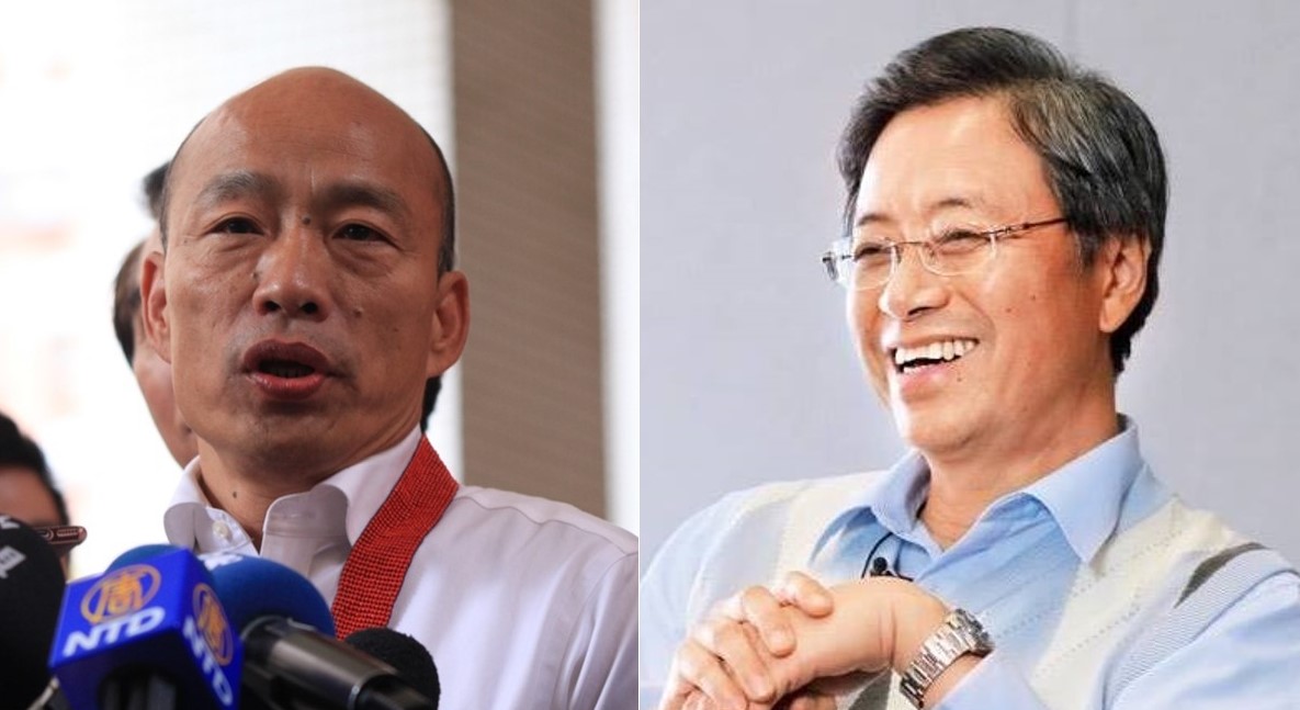 外傳韓國瑜明早將公佈副手人選，消息指出可能是前行政院長、國政顧問團總召張善政。 圖：新頭殼合成
