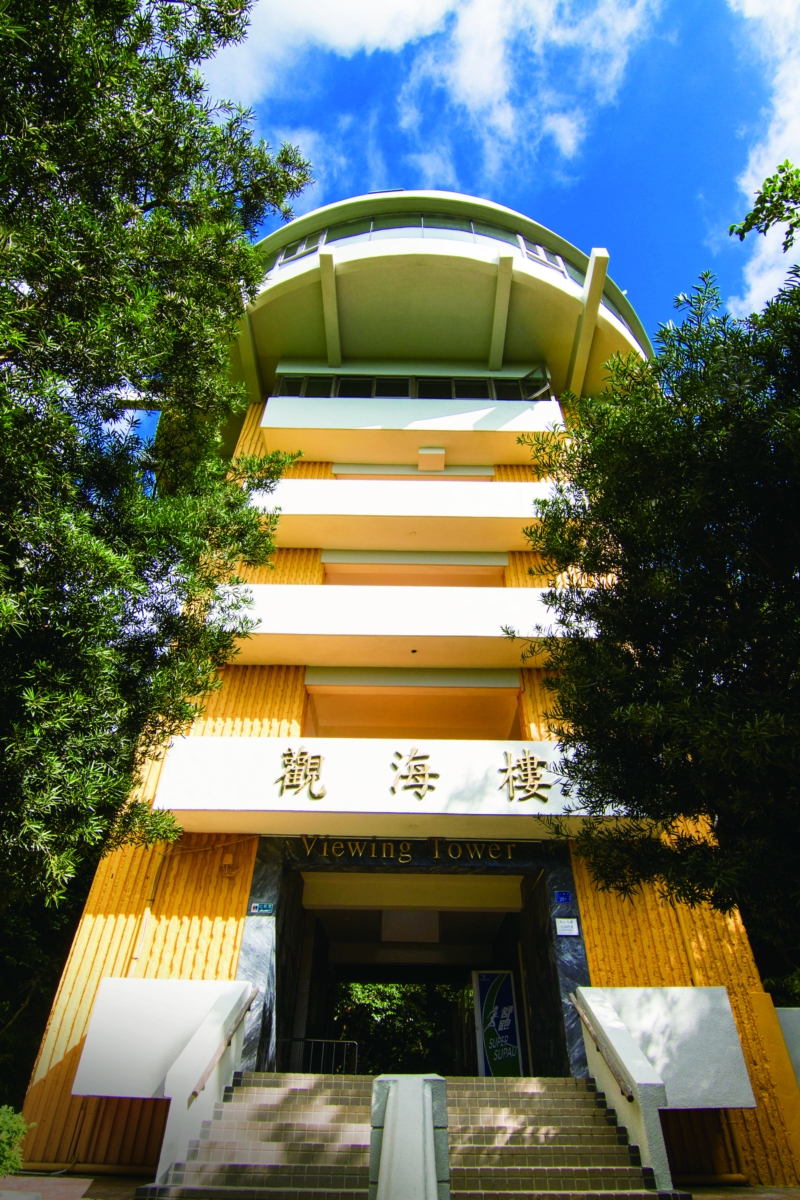 觀海樓、銀龍洞與仙洞於施工期間暫時封閉。 圖：屏東林區管理處／提供