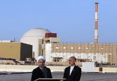 伊朗與俄羅斯今天在波斯灣沿岸的布什爾、伊朗唯一一座核電廠的第2座核反應爐啟動新階段建設工作。 圖 : 翻攝自維基百科