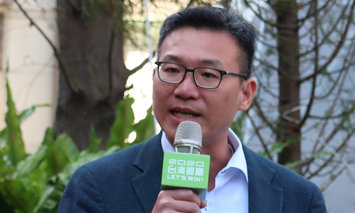 研鼎智能董事長簡博彬。 圖：林朝億/攝