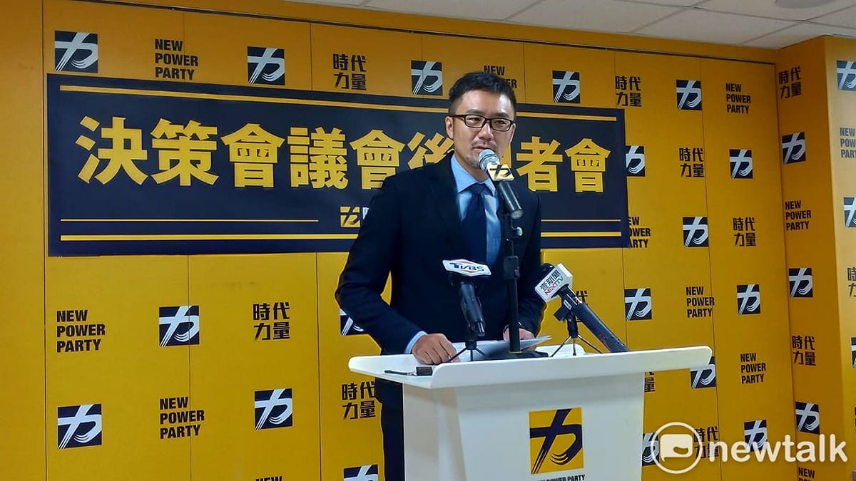 時代力量秘書長陳志明。 圖:陳佩君/攝(資料照)