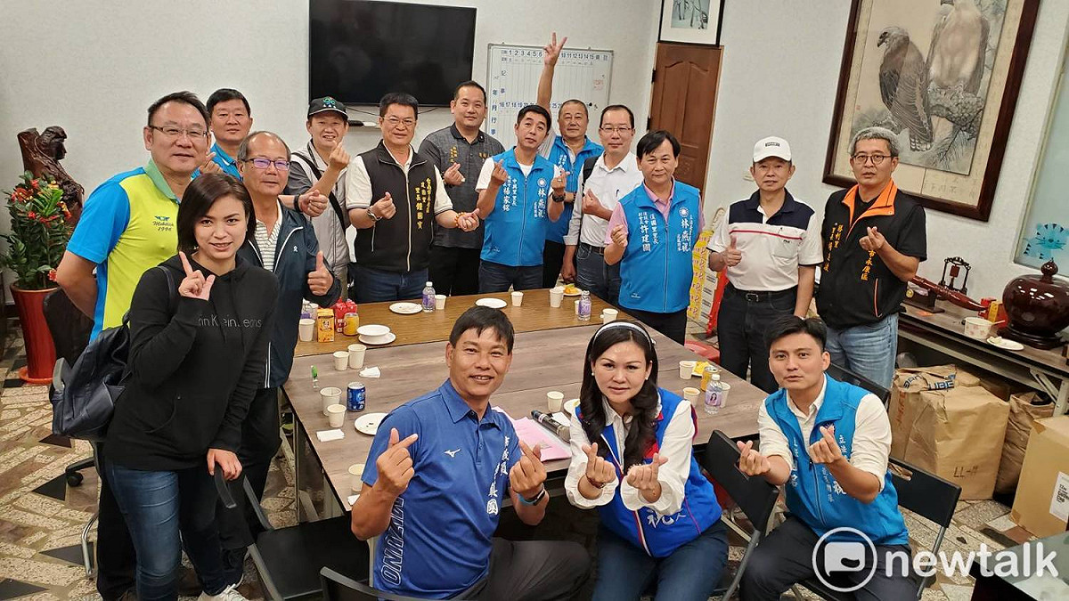台南第四選區立委候選人林燕祝成立永康四分子後援會。 圖／黃博郎攝