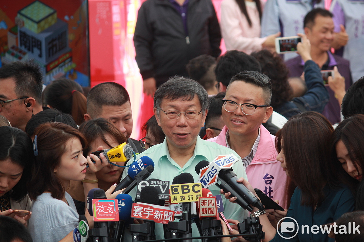 台北市長柯文哲。 圖：周煊惠 ／攝