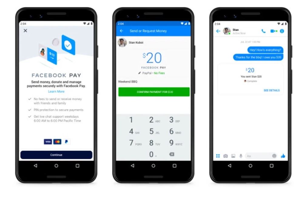 Facebook官方近期將正式推出「Facebook Pay」，宣布加入支付服務大戰。 圖：翻攝自Facebook官網