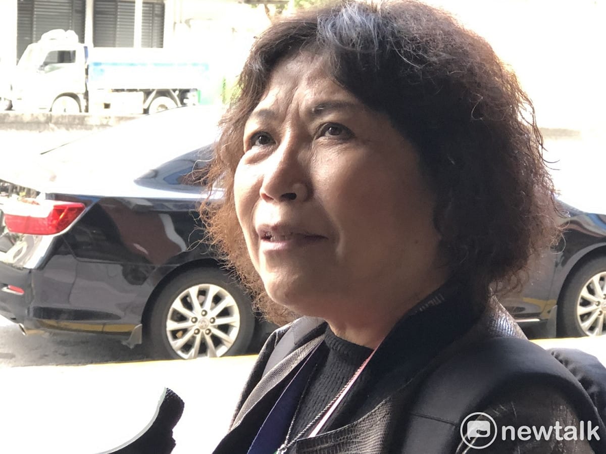 亞洲警察學會秘書長葉毓蘭名列國民黨不分區名單的第一名，引發外界許多質疑。 圖：謝莉慧/攝