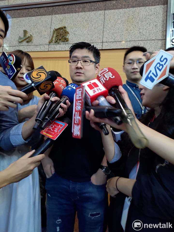 國民黨中常委徐弘庭。 圖：黃建豪/攝