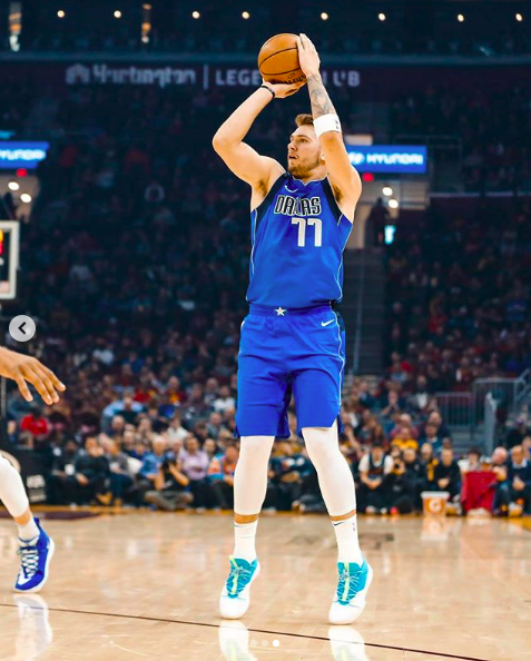 Luka Doncic。 圖：取自Luka Doncic instagram