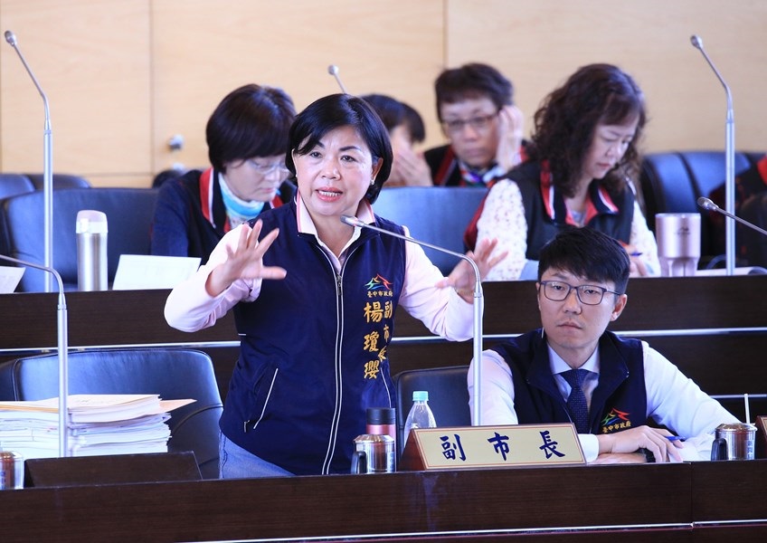 楊瓊瓔確定帶職參選立委。 圖：台中市政府/提供
