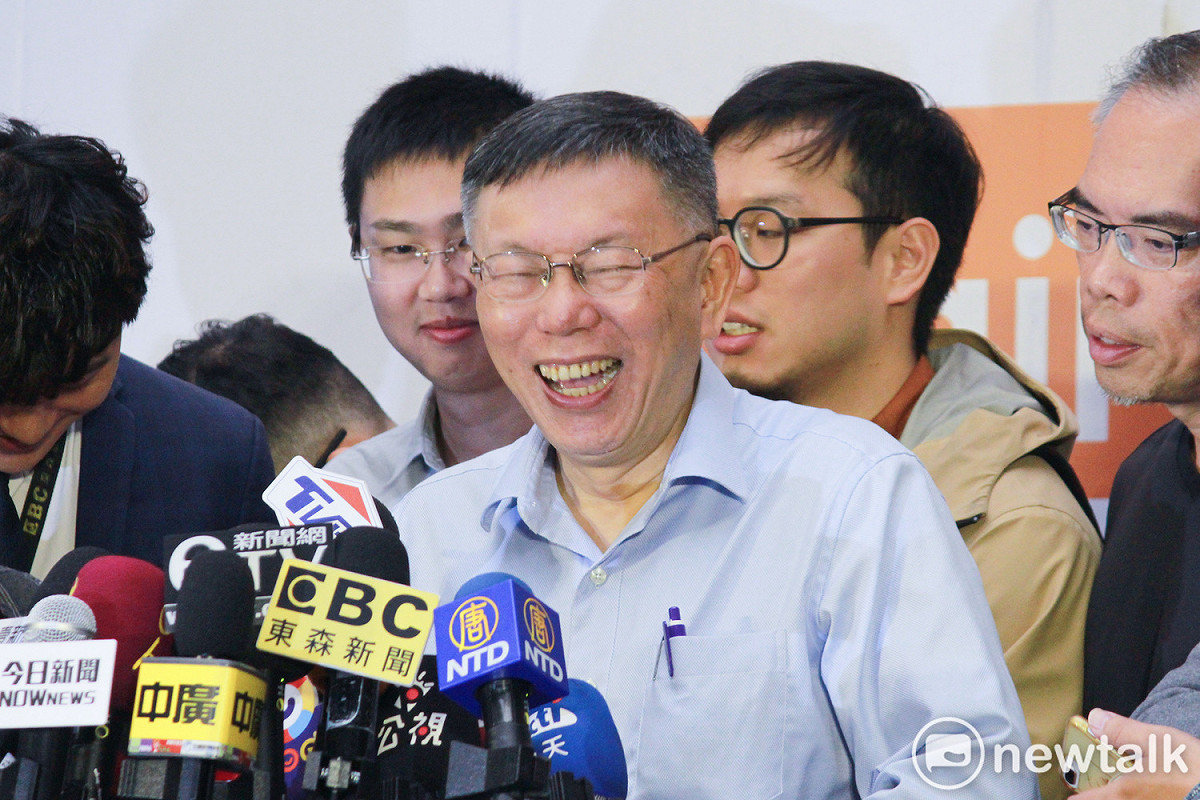 台北市長柯文哲。 圖：周煊惠 ／攝