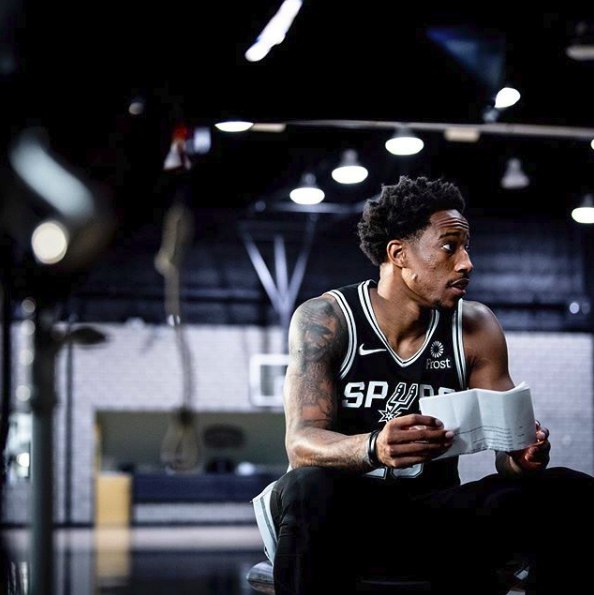 Demar DeRozan。 圖：取自Demar DeRozan instagram
