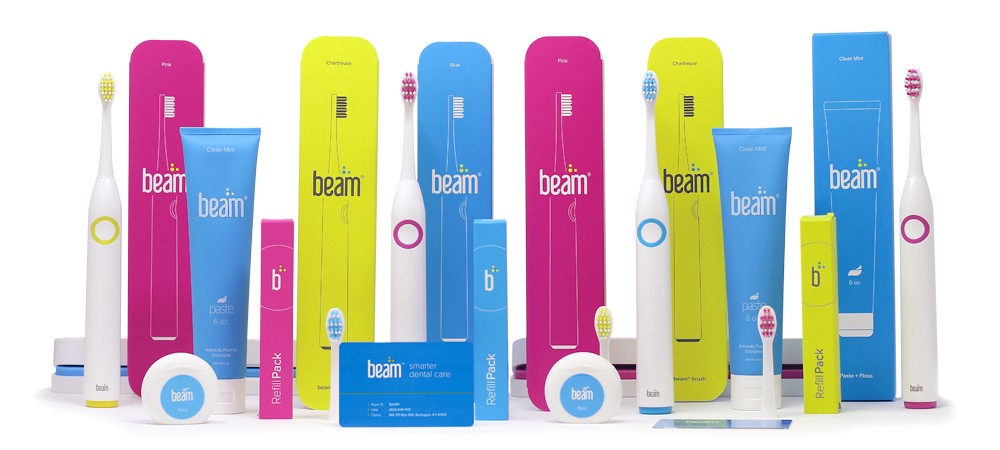 Beam Perks 包含藍牙牙刷、替換刷頭、牙膏、牙線等。 圖：取自Beam Dental官網