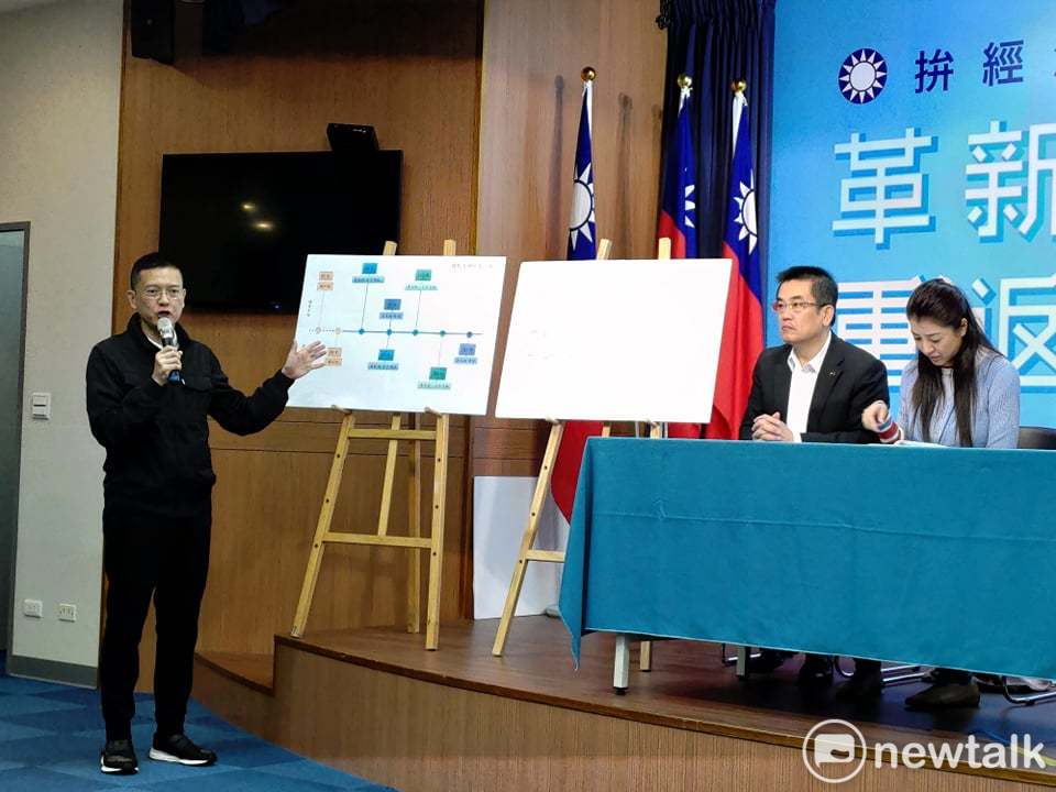 韓競選辦公室公布韓國瑜一家所持有房產。 記者：黃建豪/攝