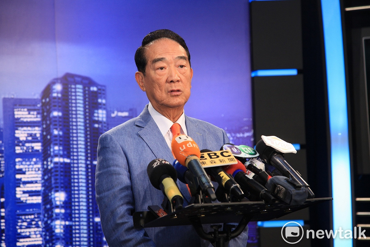 支持郭台銘2024選總統? 宋楚瑜：沒和郭董談過