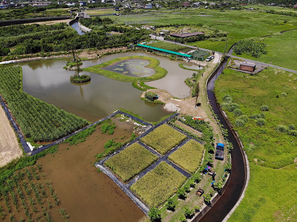 清水濕地中重要的保護區「金山環境教育基地」。 圖：春雷環境學社／提供