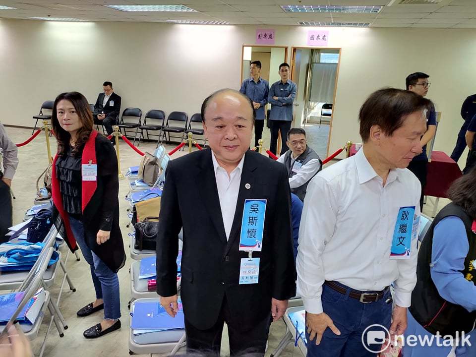 國民黨中常委提名人吳斯懷。 圖：黃建豪/攝
