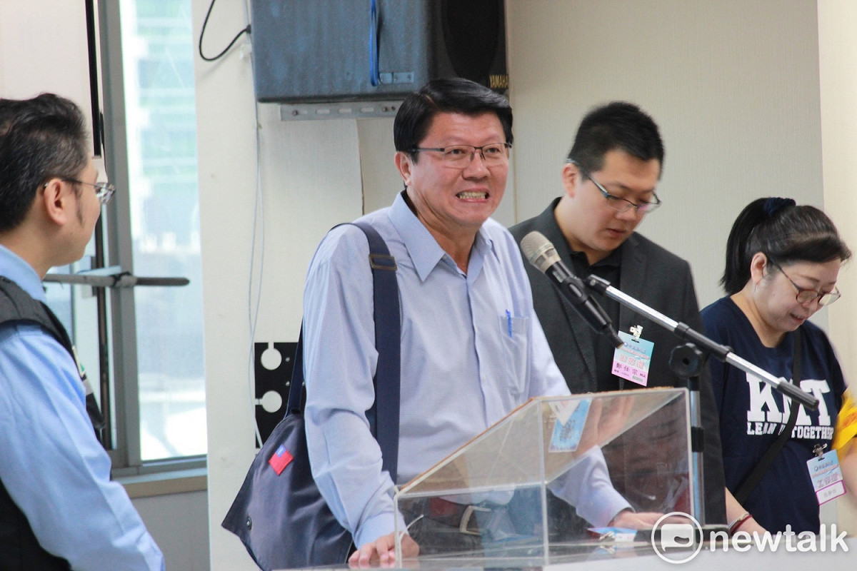 國民黨台南市黨部主委謝龍介。 圖：黃建豪／攝（資料照片）