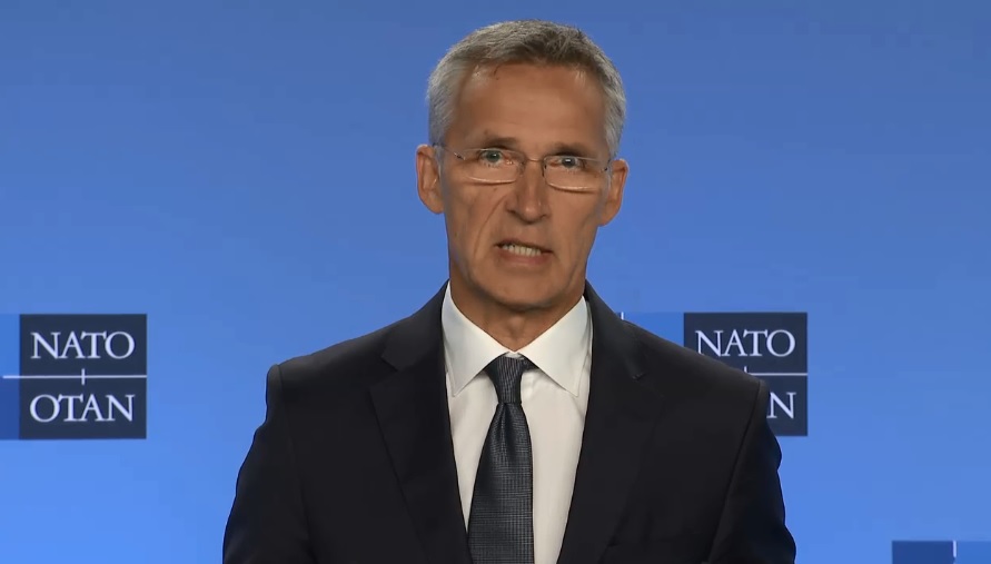 北約秘書長斯托騰柏格（Jens Stoltenberg） 圖：翻攝自Youtube