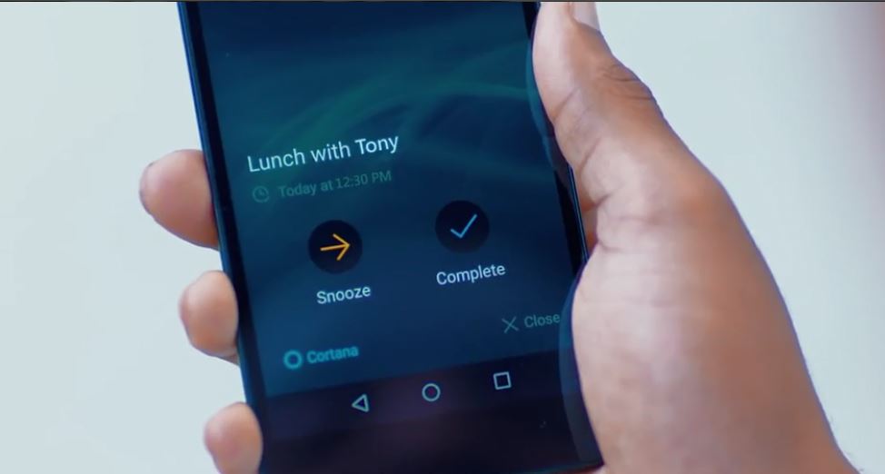 微軟旗下智慧語音助理「Cortana」將逐漸不再支援部分系統與電子裝置，以便轉型成更專業的應用。 圖：截取自Microsoft官網