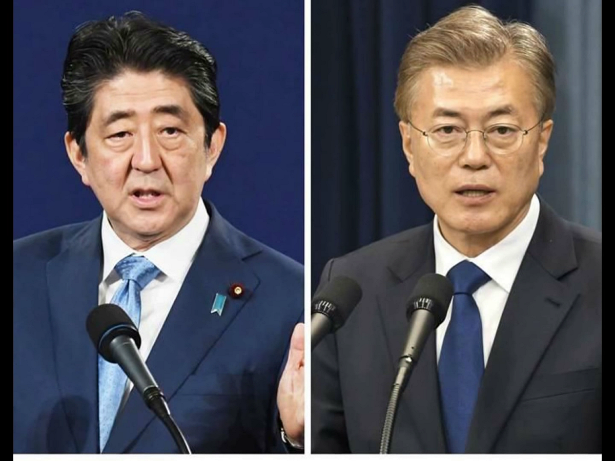 日本、南韓之間貿易戰仍在持續，根據《韓聯社》2日報導，因日本對撤銷限制貿易措施反應冷淡，南韓當局當天就決定重新將兩國的貿易問題訴諸世界貿易組織(WTO)。 圖：新頭殼合成