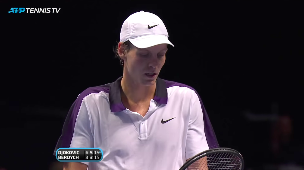 捷克「鳥人」Tomas Berdych。 圖：擷取自youtube