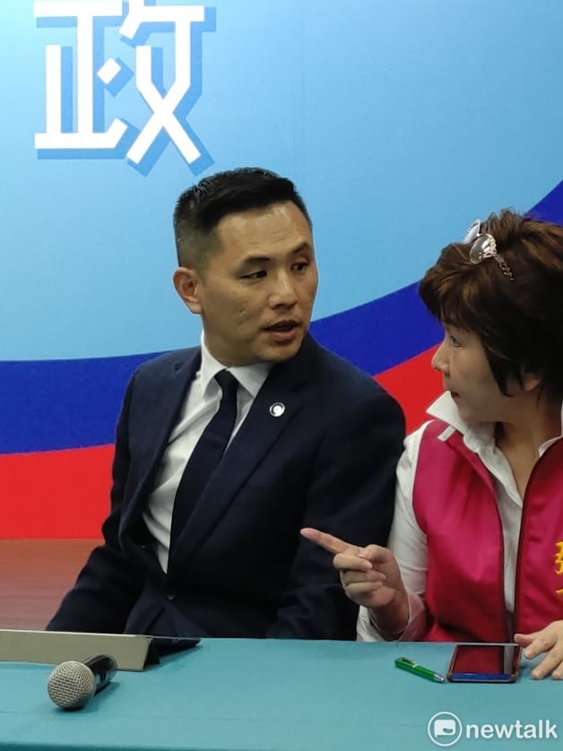 國民黨不分區提名第10陳以信。 圖：黃建豪/攝