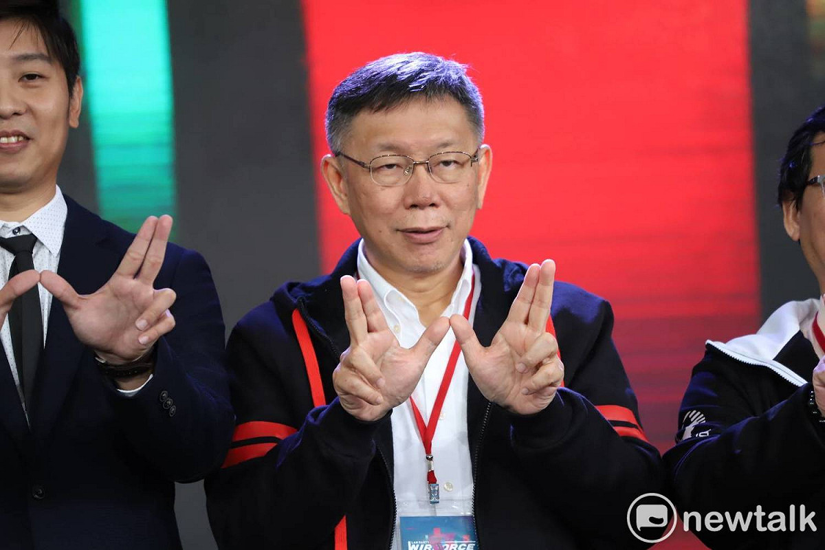 台北市長柯文哲。 圖：蔡幸秀 / 攝
