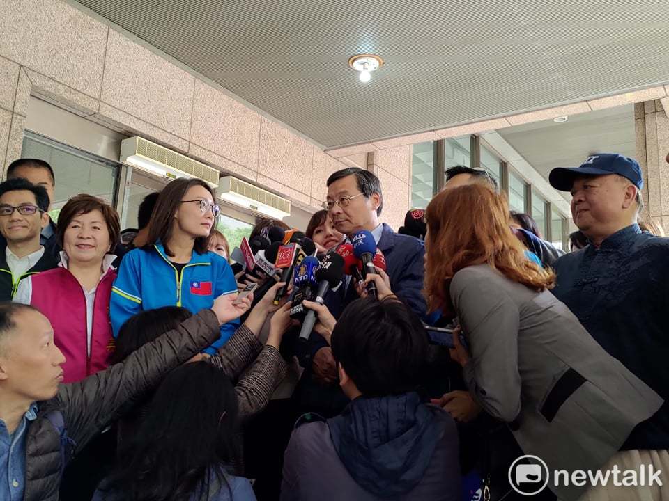 國民黨團總召曾銘宗回應張善政。 圖：黃建豪/攝