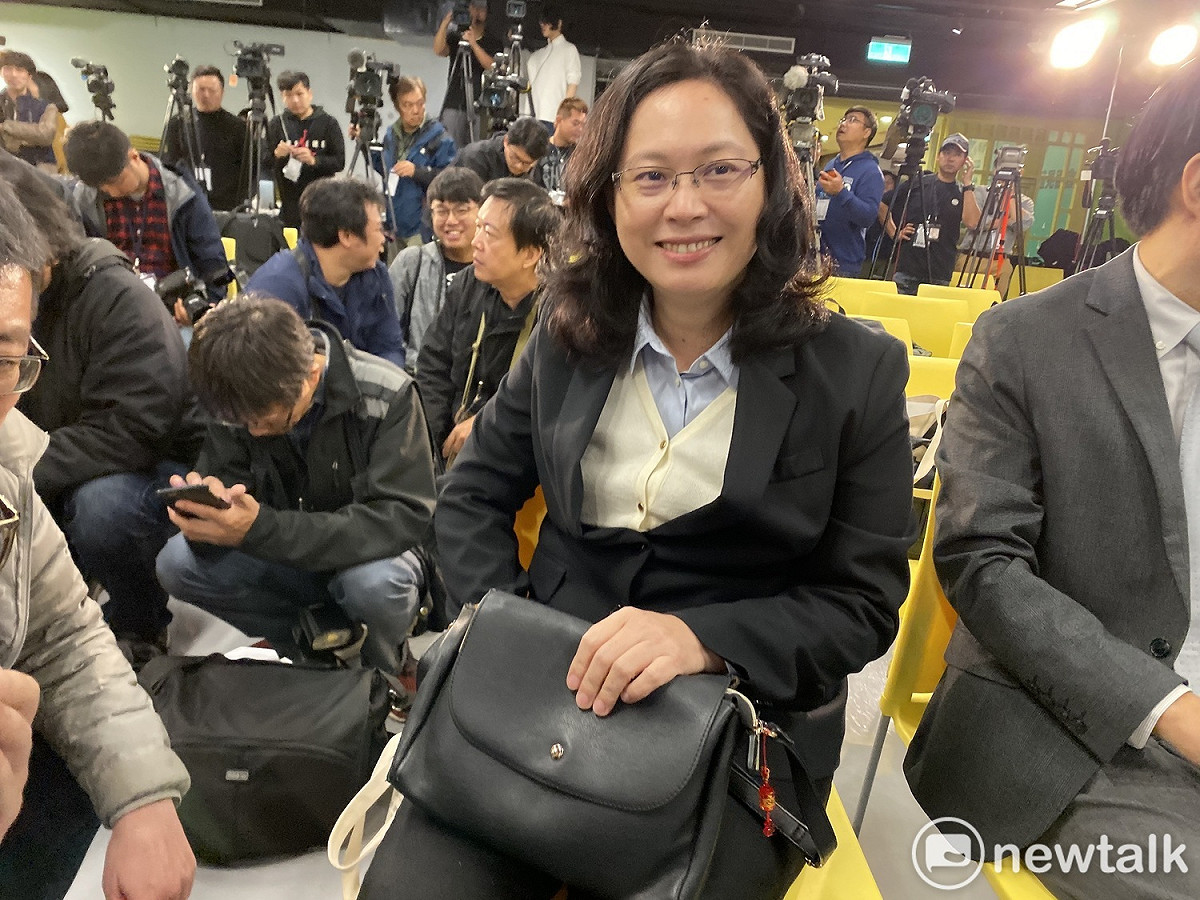 民眾黨不分區第1、北市府勞動局長賴香伶。 圖：周煊惠 ／攝（資料照）