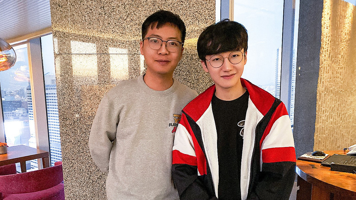 前KT總教練ZanDarC（左）、Peanut（右）將在新賽季加盟LGD。 圖：翻攝LGD微博