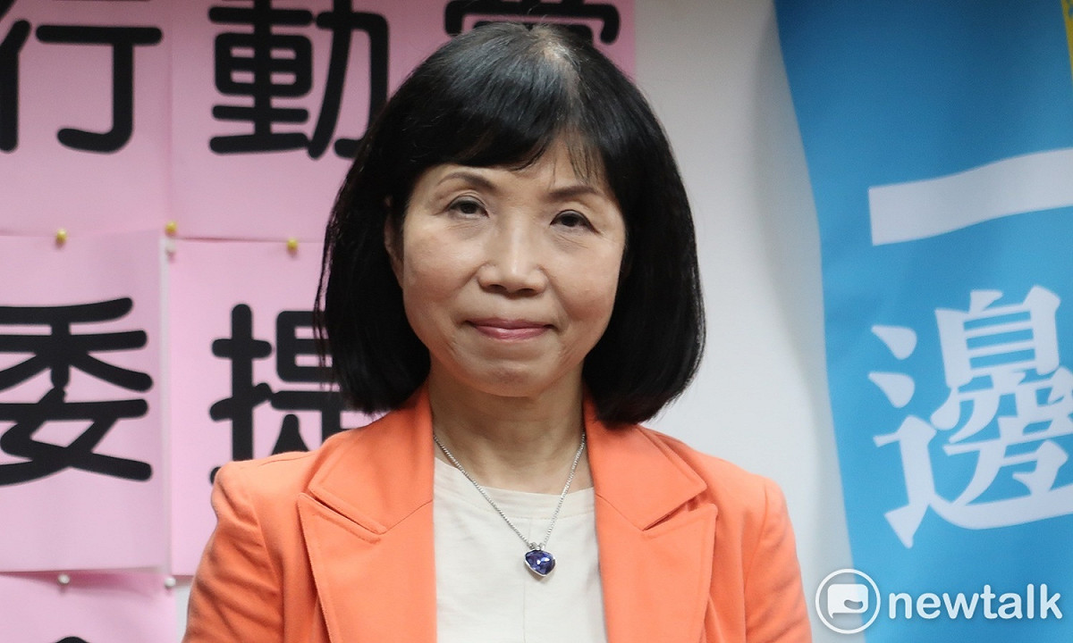 一邊一國行動黨發言人陳昭姿。 圖：林朝億/攝
