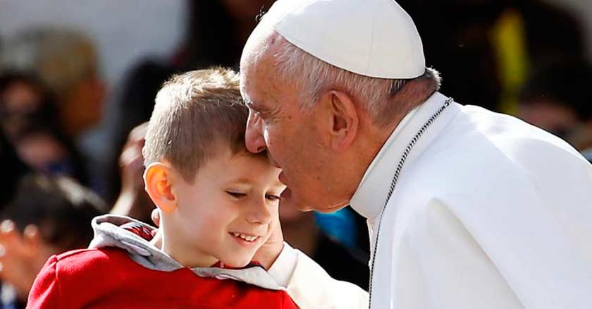 教宗方濟各（Pope Francis）今（23）日搭乘專機飛越我國領空前往日本，發電向我國致意。 圖：翻攝自Pope Francis臉書