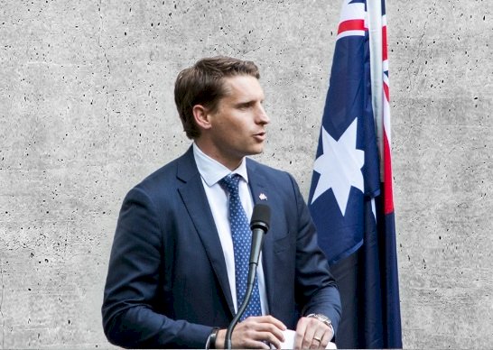 澳洲國會情報及安全委員會主席海斯迪（Andrew Hastie） 圖:擷取自海斯迪臉書