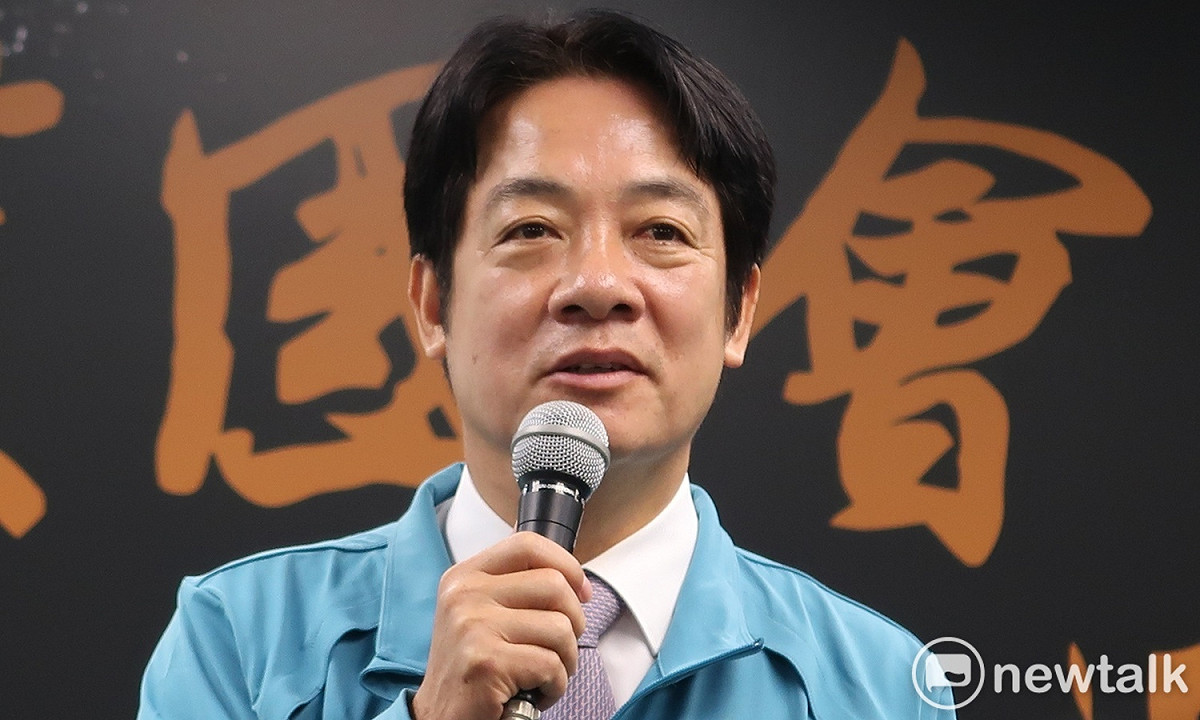 民進黨副總統候選人賴清德。 圖：林朝億/攝