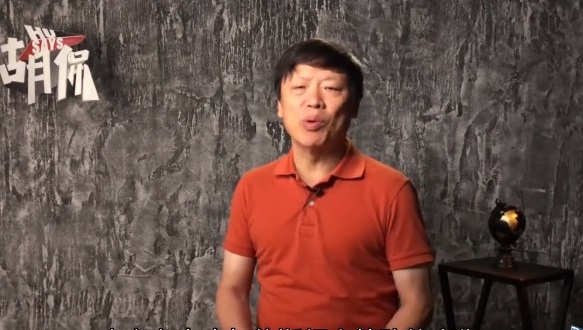 對於美軍航母進行海上聯合作戰訓練，胡錫進嗆說：「一旦戰爭爆發，這些航母艦隊更可能成為脆弱的目標。」(資料照片) 圖：翻攝胡錫進微博