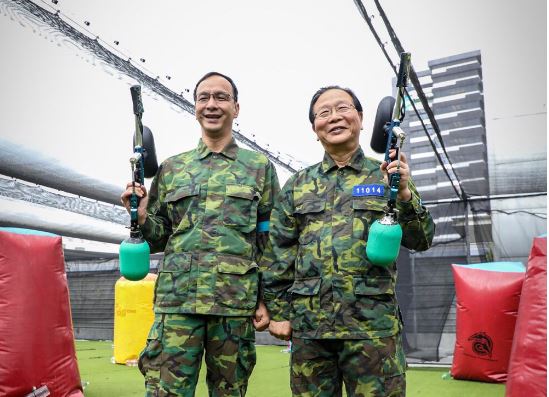 朱立倫認為0到6歲國家養政策的財源應該由中央買單，才有其可行性。 圖：朱立倫辦公室/提供