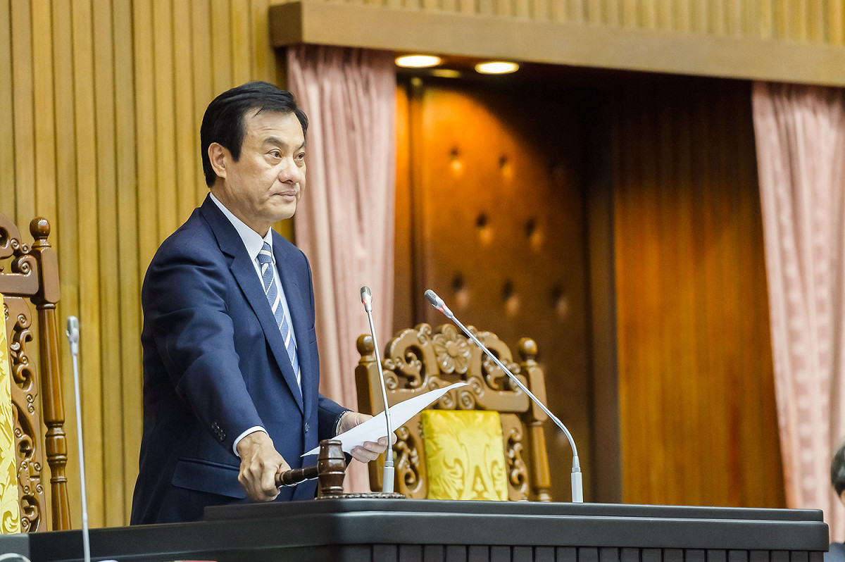 立法院長蘇嘉全。 圖：蘇嘉全臉書