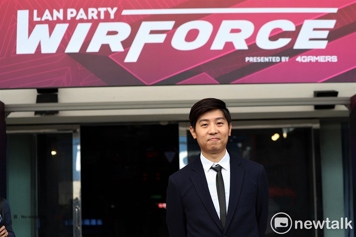 就肆電競 4Gamers 創辦人暨執行長黃智仁 圖：蔡幸秀/攝