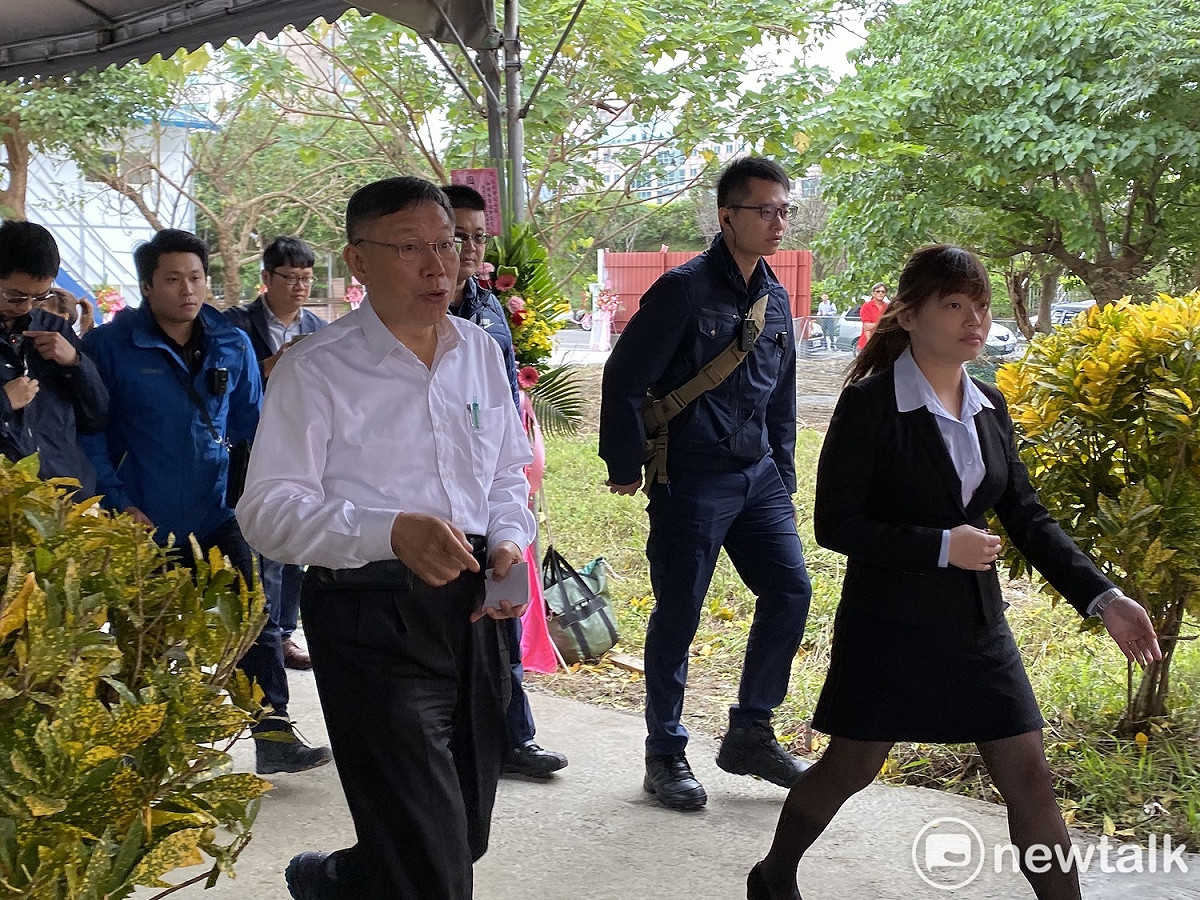 台北市長柯文哲。 圖：周煊惠 ／攝