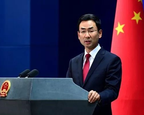 中國外交部發言人耿爽。 圖：中國外交部