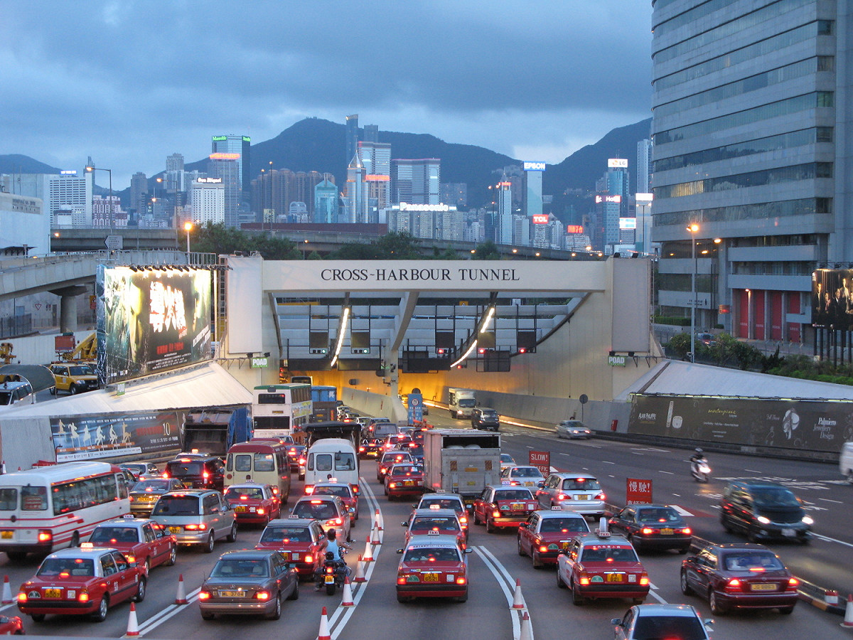 香港特區政府宣布，紅磡海底隧道將於明天清晨5時重新開通。 圖 : 翻攝自維基百科
