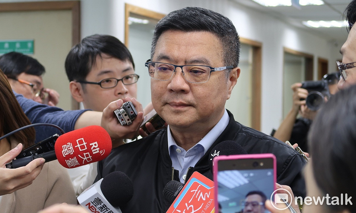 民進黨主席卓榮泰 圖：林朝億/攝