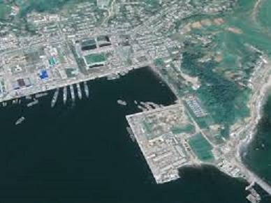 北韓黃海要塞空拍圖。 圖 : 中央社