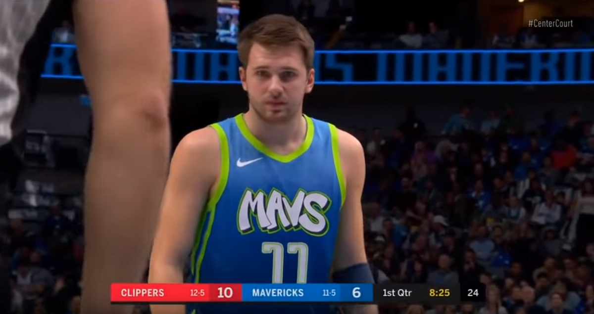 獨行俠球星Luka Doncic。 圖：擷取自Youtube