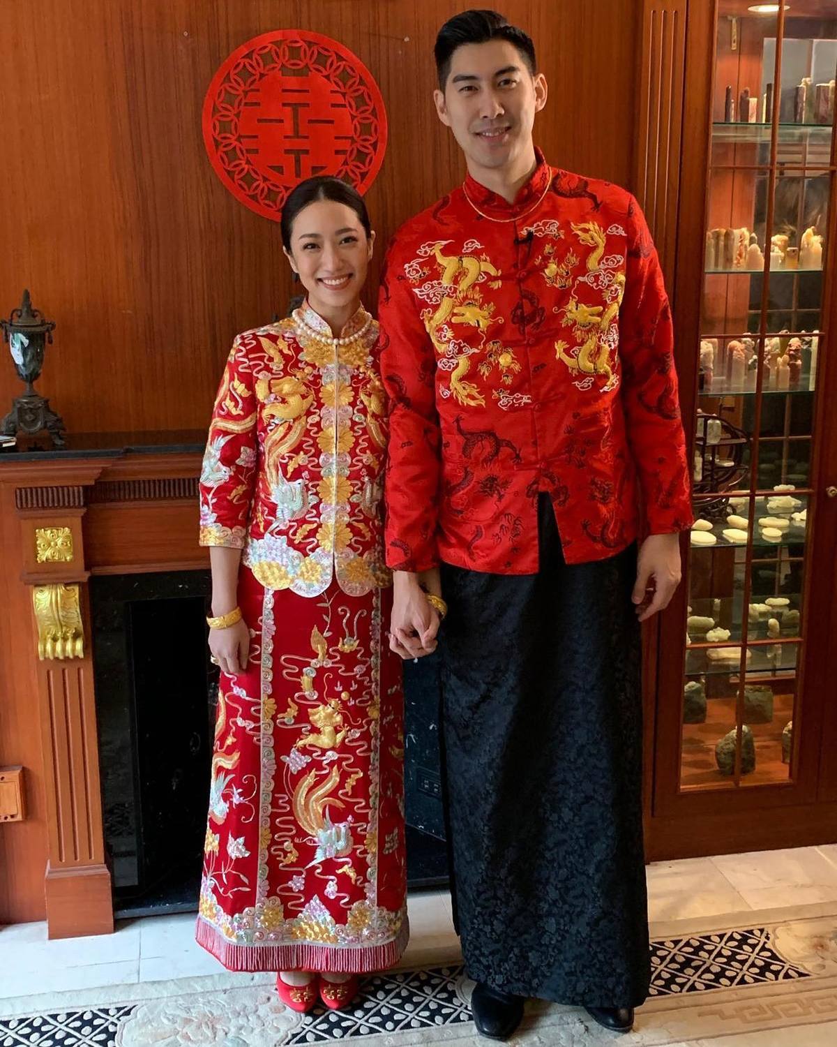 高以翔原訂兩天後將在毛加恩與其未婚妻羅雯的婚禮上擔任伴郎。 圖：翻攝自毛加恩ＩＧ