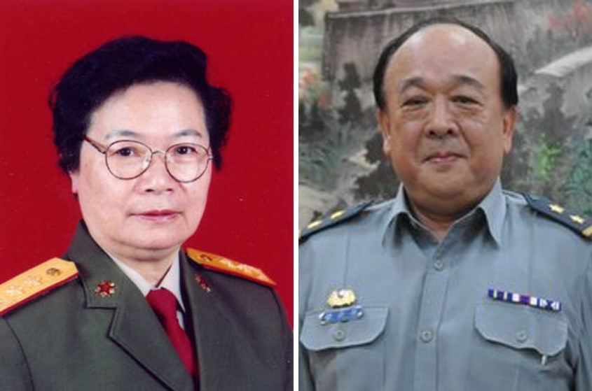 吳斯懷和向心的長官「聶力」，曾於2016年在北京擔任過「二岸黃埔情」的演講者。 圖：新頭殼合成